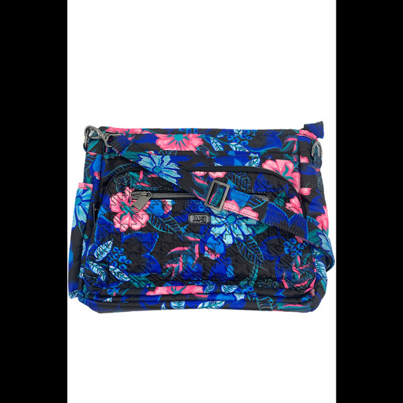 lug Bags Lug Medium Crossbody With Rfid Shimmy Se Resort Black